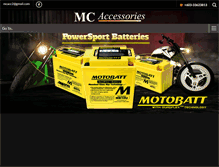 Tablet Screenshot of mc-acc.com